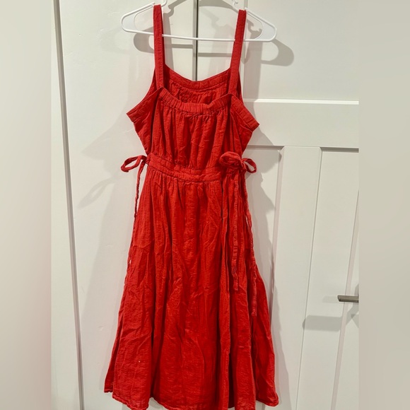 Rust colored summer dress - Picture 2 of 4